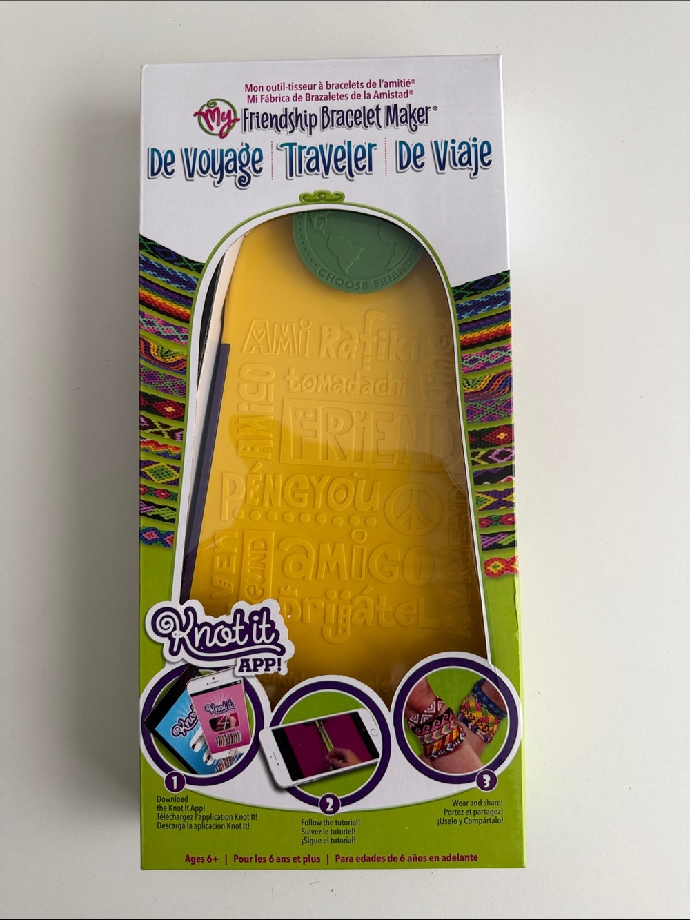 Brand New - My Friendship Bracelet Maker - Travel Case - Craft Kit - Jewelry
